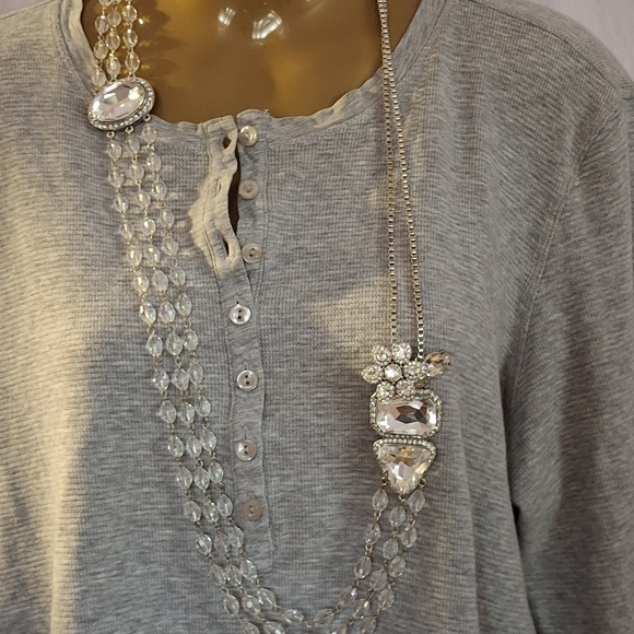 2013 Erickson Beamon Rocks Collection Crystal Necklace